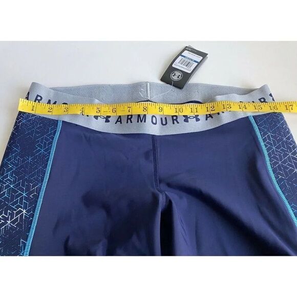 Under Armour UA Printed Softball Slider Shorts Padded Women’s Sz XL Blue NWT - Picture 5 of 8